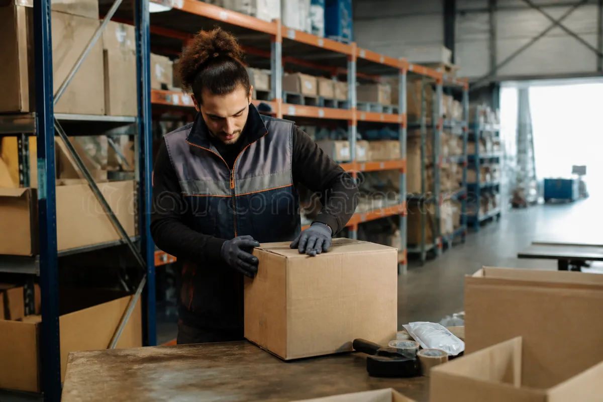Préparateur de commandes sans diplôme dans un entrepôt logistique